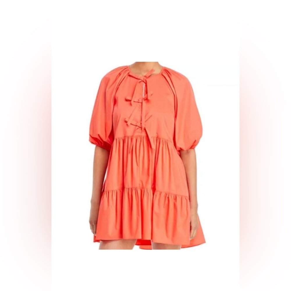 Cinq a sept dress with bow detailing size 2
